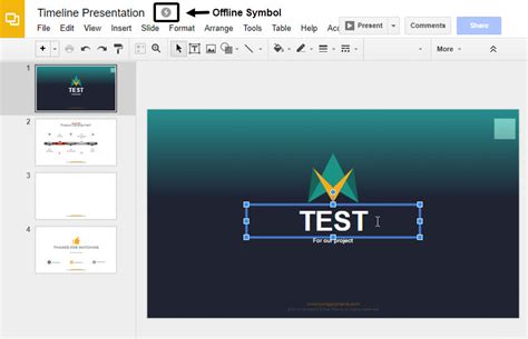 can you print google slides while offline?