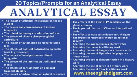 How to Write an Analytical Essay: A Multi-faceted Discussion