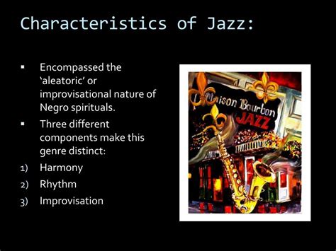 what are the characteristics of jazz music? how does jazz music reflect the cultural melting pot of New Orleans?